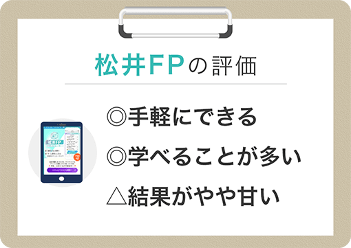 松井FPの評価