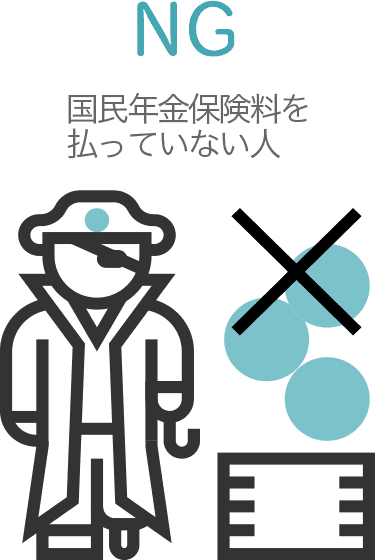 iDeCo(イデコ)加入NG③:国民年金保険料を払っていない人